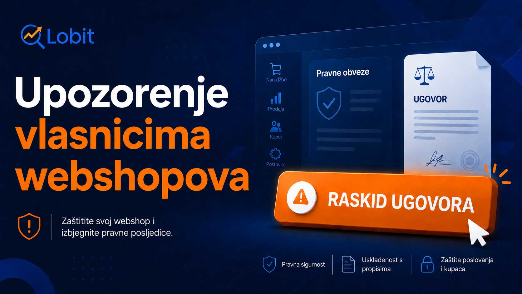 Gumb za raskid ugovora obvezan za webshopove od 19.6.2026.